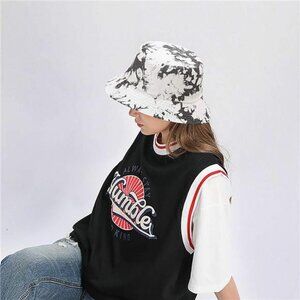 Cute Bucket Hat Reversible Double-Side-Wear 023